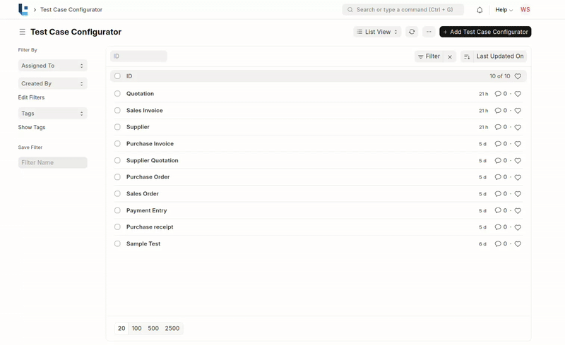 Setting up Configurator